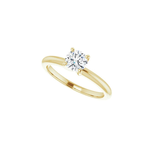 GOLDEN WINGS SOLITAIRE RING