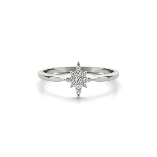 ALPHA DIAMOND RING WHITE 