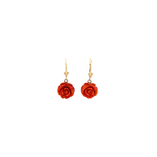 KAUAI Coral Earrings