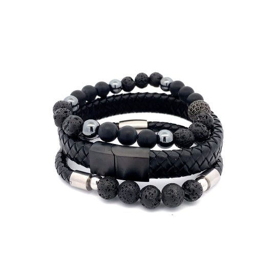 ARMONIA Lavastone Bracelet - MIKING LLC
