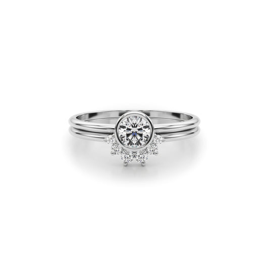 NONNA DIAMOND RING WHITE 