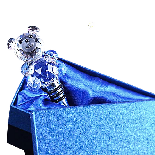 BEAR Crystal Bottle Stopper - MIKING LLC